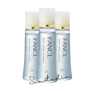 ファンケル fancl モイストリファイン 化粧液 I さっぱり 30mL×3本(約90日分)化粧水 ローション 保湿 無添加化粧品 スキンケア 乾燥肌 正規品