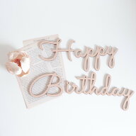 赤ちゃん レター バナー 木製 happy birthday プレート 誕生日 飾り ガーランド ハーフ バースデー フォ…