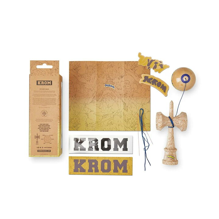楽天市場】KROM UNITY YELLOW [クロム ユニティーイエロー] けん玉 