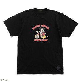 Disney “MICKEY LOVES BMX” S/S TEE / 430 [ディズニー "ミッキー ラブ ビーエムエックス" ショートスリーブティー / フォーサーティー]
