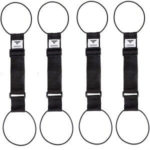 TABITORA uBXD01-Black-4v obOƂ߂xg 4Zbg spi X[cP[Xxg 57-75cm ߉ x 5cm