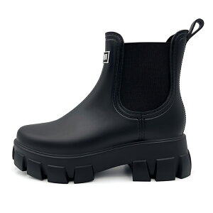 【AMOJI】【全国送料無料】アモジ レインブーツ レディース 厚底 完全防水 レインシューズ メンズ チェルシーブーツ 晴雨兼用 雨靴 ショート サイドゴアブーツ ワークブーツ ビジネスブーツ