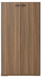 キャビネット サイドボード 戸棚 本棚 食器棚 リビング 板戸 幅60cm ブラウン ホワイト ウォールナット 壁面収納 リビング収納 キッチン収納 書斎 棚 完成品