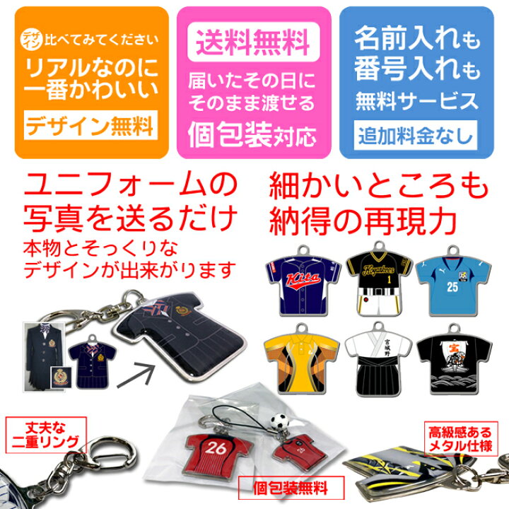 楽天市場 Bigサイズ 上半身 ユニフォームキーホルダー 部活 プレゼント 卒業 記念品 卒団記念品 野球 記念品 卒団 記念品 携帯ストラップ キーホルダー オリジナルキーホルダー オリジナル グッズ 名入れ 名前入れ 卒団記念 卒団式 引退 野球部 サッカー部 テニス