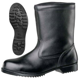 ミドリ安全 安全靴 半長靴 V2400N 耐滑 ブラック