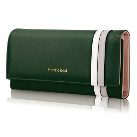 [Pomelo Best] 財布 レディース 長財布 スキミング防止 薄型 大容量 スマホ入れ可 ギフト