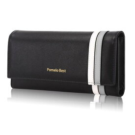 [Pomelo Best] 財布 レディース 長財布 スキミング防止 薄型 大容量 スマホ入れ可 ギフト