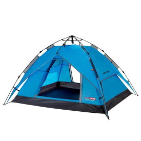 IDOOGEN 2-4人用 ワンタッチテント コンパクト設営簡単 キャンプテント 超軽量 ファミリー シェルター テント 簡易テント UVカット アウトドア キャンプ メッシュ camping tent テント 初心者使用