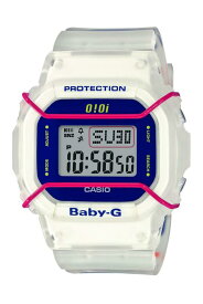 [カシオ] 腕時計 ベビージー 5252 by OOi コラボレーションモデル BGD-560SC-7JR レディース ホワイト