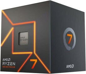 AMD Ryzen 7 7700, with Wraith Prism Cooler 3.8GHz 8コア / 16スレッド 40MB 65W 100-100000592BOX 三年 [並行輸入品]