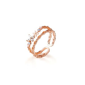 [MIKAMU] 指輪 レディース CZダイヤモンド シルバー925 純銀製 人気 リング レディース フリーサイズ 結婚指輪 婚約指輪 ジュエリー 友達 恋人へ プレゼント