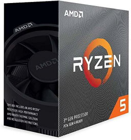 AMD Ryzen 5 3500 with Wraith Stealth cooler3.6GHz 6コア / 6スレッド 19MB 65W 100-100000050BOX 三年 [並行輸入品]