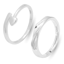 [Adelina Style] 指輪 リング ファッションリング シルバー925純銀製 レディース フリーサイズ 調整可能