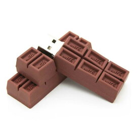 【神話広場】 チョコレート チョコ 型 USB 2.0 メモリ おもしろ ユニーク バレンタイン お菓子 パソコン 周辺機器 64GB