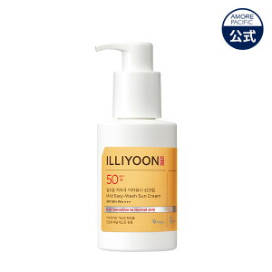 �yILLIYOON �����z�}�C���h �C�[�W�[�E�H�b�V�� UV�N���[�� SPF50+/PA++++ 150ml (���Ă��~��)�y �C������ �z �x�[�X ���C�N ���� ���n ���O�� UV ������ ��h�� �q���� ������ �X�L���P�A �؍� �R�X�� 