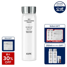 SS_＼★楽天限定ギフト付き★+最大30%OFF／【 IOPE 公式 】 バイオ コンディショニング エッセンス 84ml/168ml【 アイオペ 】 導入 美容液 ブースター 酵素 保湿 透明感 肌荒れ くすみ エイジングケア ゴワつき ツヤ 美肌 敏感 乾燥 肌 韓国 コスメ スキンケア