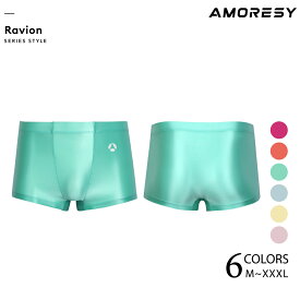 AMORESY 公式 Ravion ウルトラシアー ボクサーショーツ メンズ Sliktex Superfine