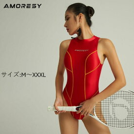 AMORESY アモレシー公式 ハイレグ 競泳水着 レオタード ボディスーツ 上下一体型Sliktex Classic UV防止 吸湿通気 Talitha タリサ