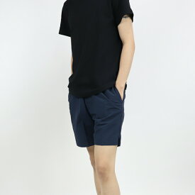 【新品】 メゾン キツネ MAISON KITSUNE IM03101WA0008 P498 MEN ボトムス ハーフパンツ 水着 ダークネイビー シンプル ワンポイント フォックス刺繍 ショートパンツ ショーツ メンズ