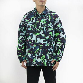 ＼ポイント5倍／【新品】 ケンゾー KENZO FB65VE2139D1 57 PRINTED WORKWEAR JACKET ジャケット ブルー系 グリーン系 フラワープリント フローラル コットン メンズ コットン