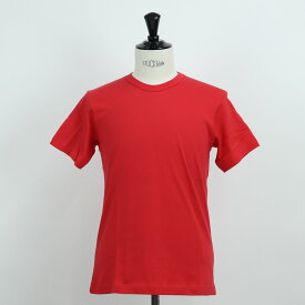 ＼P3倍 24日20時～／【新品】 コムデギャルソン COMME DES GARCONS FJ T016 W22 RED Tシャツ 3／RED メンズ