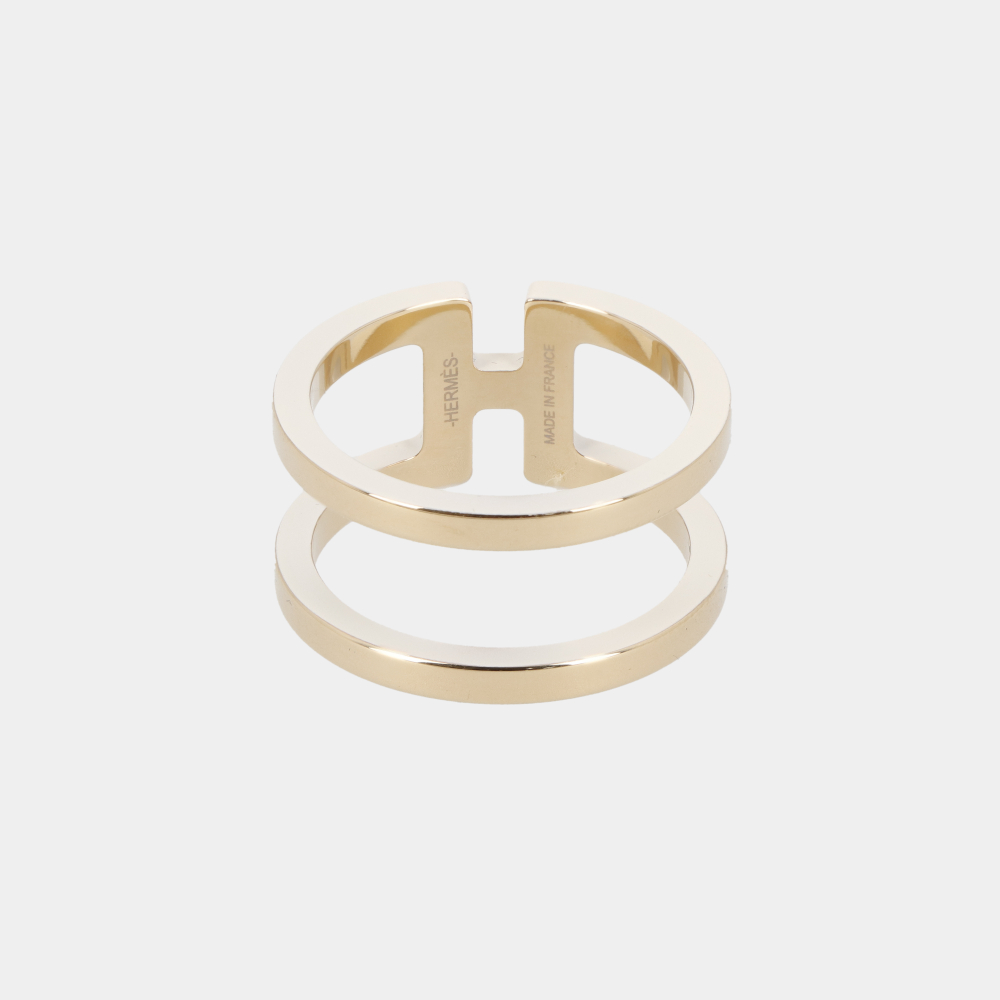 HOT2023】 Hermes - HERMES スカーフリング H・アン・ロン 新品未使用