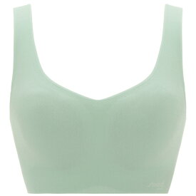 [トリンプ]スロギー ゼロ フィール 綿混 ハーフトップ【S,M,Lサイズ】sloggi G068 N-Top ブラジャー ノンワイヤーブラ 縫い目ゼロ 無縫製 ひびきにくい ブラトップ オーガニックコットン 下着 インナー