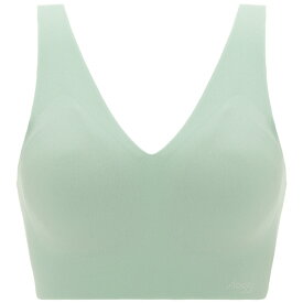 [トリンプ]スロギー ゼロ フィール 綿混 ハーフトップ Vネック【S,M,Lサイズ】sloggi G068 N-Top2 オーガニックコットン インナー レディース