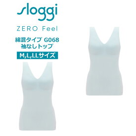 ★セールMAX39％OFF★[トリンプ]スロギー ゼロ フィール 綿混 インナートップ【M,Lサイズ】sloggi G068 Top オーガニックコットン インナー レディース