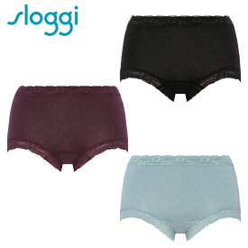 [トリンプ]スロギーフィット サニタリーショーツ ボーイズレングス sloggi Fit SAN. PT 生理用 綿混 コットン レディース 下着 シンプル 無地 定番 黒
