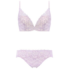 【楽天限定タイムセール】[アモスタイル]夢みるブラ ノンワイヤー ブラ＆ショーツセット ドリームデイリリー【A,B,C,Dカップ】 AMST1430 HU + Hikini JX