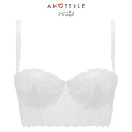 ★期間限定セール50％OFF★[アモスタイル]ブライダルインナー ロングブラジャー(ウエディング)【E,Fカッ…
