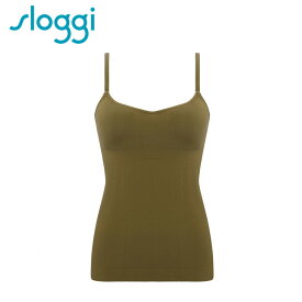 ★セールMAX39％OFF★[トリンプ]スロギー エバーインフューズド カップ付きキャミソール【M,Lサイズ】sloggi EVER Infused BV JX ブラトップ ブラキャミ レディース インナー 下着 肌着 カーキ グリーン
