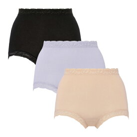 [トリンプ]スロギーフィット 2.0 マキシ 3枚セット【M,L,LLサイズ】 sloggi Fit 2.0 Maxi 3P SET コットン ショーツ レディース 下着 ハイウエスト お腹まで シンプル 無地 定番 綿混