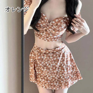 【ビキニ水着2点セット】レディース タンクトップ キャミソール フリル バンドゥ ショートパンツ セパレート バックシャン 大きいサイズ 小胸 盛れる 露出控えめ 女子 ママ ぽっちゃり お洒