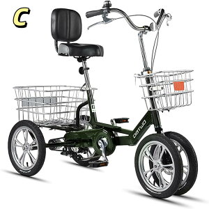 �O�֎��]�� ��l�p ����� �V�j�A ���]�� �y2024 �A�b�v�O���[�h�Łz�O�֎� 14�C���`3�փo�C�N�O�� ���m�͂̃o�C�N �_�u���u���[�L �V���b�s���O ���N���G�[�V���� �j�� ���� ����� ���S�҂�