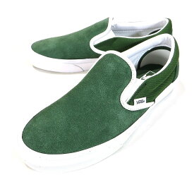 VANS バンズ ヴァンズ スニーカー シューズ 靴 CLASSIC SLIP-ON VN0A7Q5DY9H スリッポン グリーン