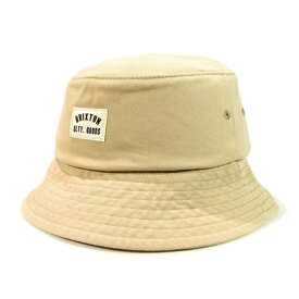 BRIXTON ブリクストン 帽子 ハット WOODBURN PACKABLE BUCKET HAT バケットハット サンドベージュ/S/M-L/XL