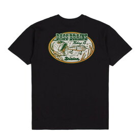 BRIXTON ブリクストン トップス Tシャツ カットソー BASS BRAINS SWIM SS STANDARD TEE ブラック/S-XL