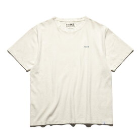 ROARK REVIVAL ロアーク リバイバル トップス Tシャツ カットソー HEMPCOTTON H/W TEE 半袖Tシャツ ホワイト/S-XL