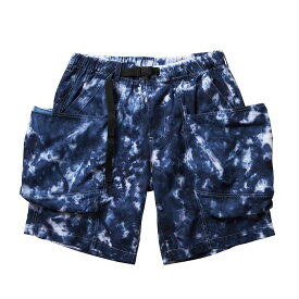 Liberaiders リベレイダース パンツ ボトムス TIEDYE UTILITY SHORTS ショーツ ハーフパンツ ネイビー タイダイ/S-L