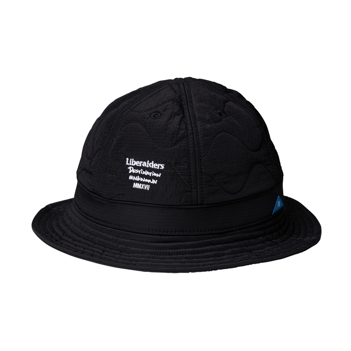 Liberaiders リベレイダース 帽子 ハット QUILTED METRO HAT ブラック L-XL