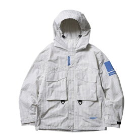 Liberaiders リベレイダース ジャケット アウター GRID CLOTH PARKA マウンテンパーカー ホワイト/S-XL