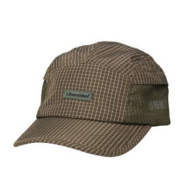 Liberaiders リベレイダース 帽子 キャップ GRID CLOTH CAP ナイロンキャップ ブラウン 格子柄/FREE