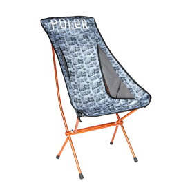 POLeR ポーラー キャンプギア STOWAWAY CHAIR コンパクトチェア ブルー