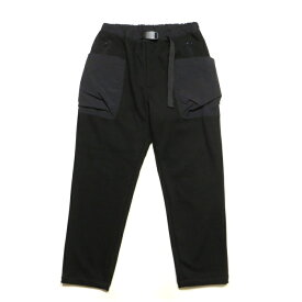 UNFRM OUTDOOR STANDARD ユニフォーム アウトドア スタンダード パンツ ボトムス REVERSE FLEECE 9/10 CLIMBING WORK PANTS ブラック/S-L