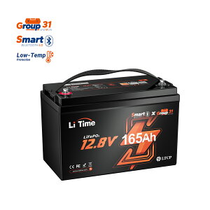LiTime 12V 165Ah Bluetooth `Eobe[iRVEDpj