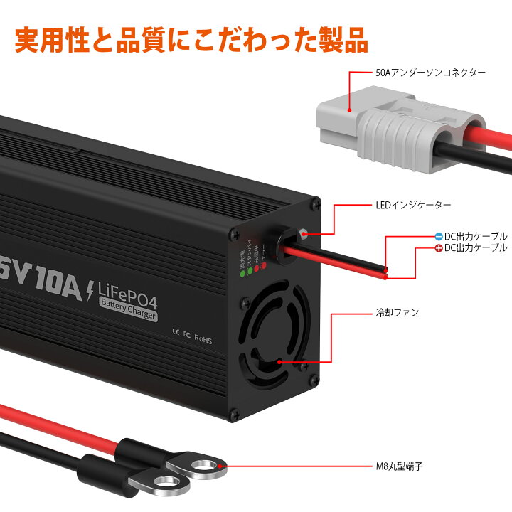 楽天市場】LiTime 12V 100Ah リン酸鉄リチウムイオンバッテリー 14.6  