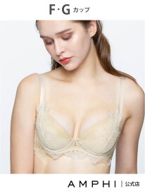 【SALE／20%OFF】ワイヤーブラ(3/4カップ)(BYJ302) AMPHI アンフィ インナー・ルームウェア ブラジャー ブルー【RBA_E】【送料無料】[Rakuten Fashion]