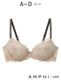 【SALE／10%OFF】ノンワイヤーブラ(3/4カップ)(BMI448) AMPHI アンフィ インナー・ルームウェア ブラジャー ブルー【RBA_E】[Rakuten Fashion]